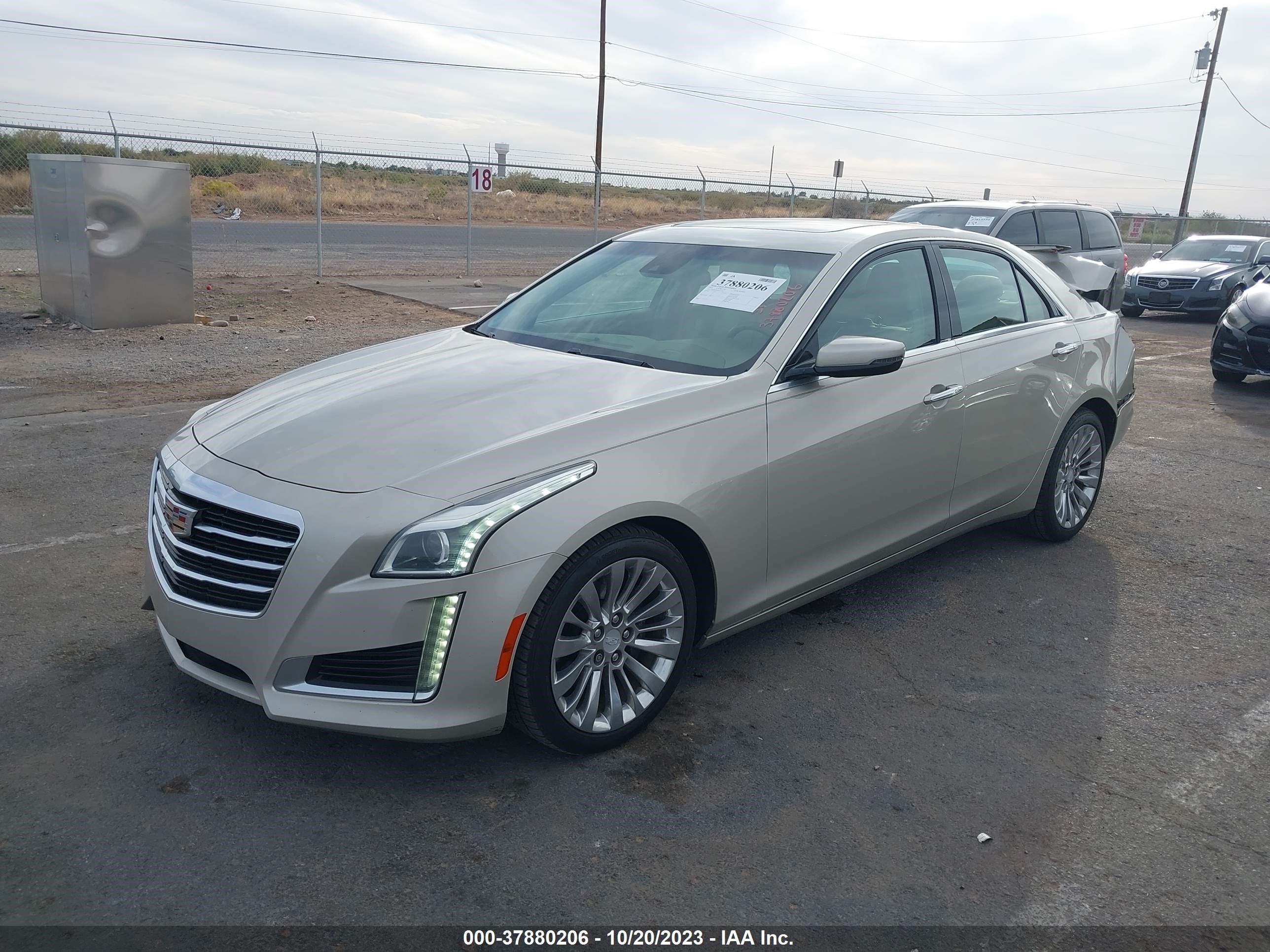 Photo 1 VIN: 1G6AR5SSXG0116101 - CADILLAC CTS 