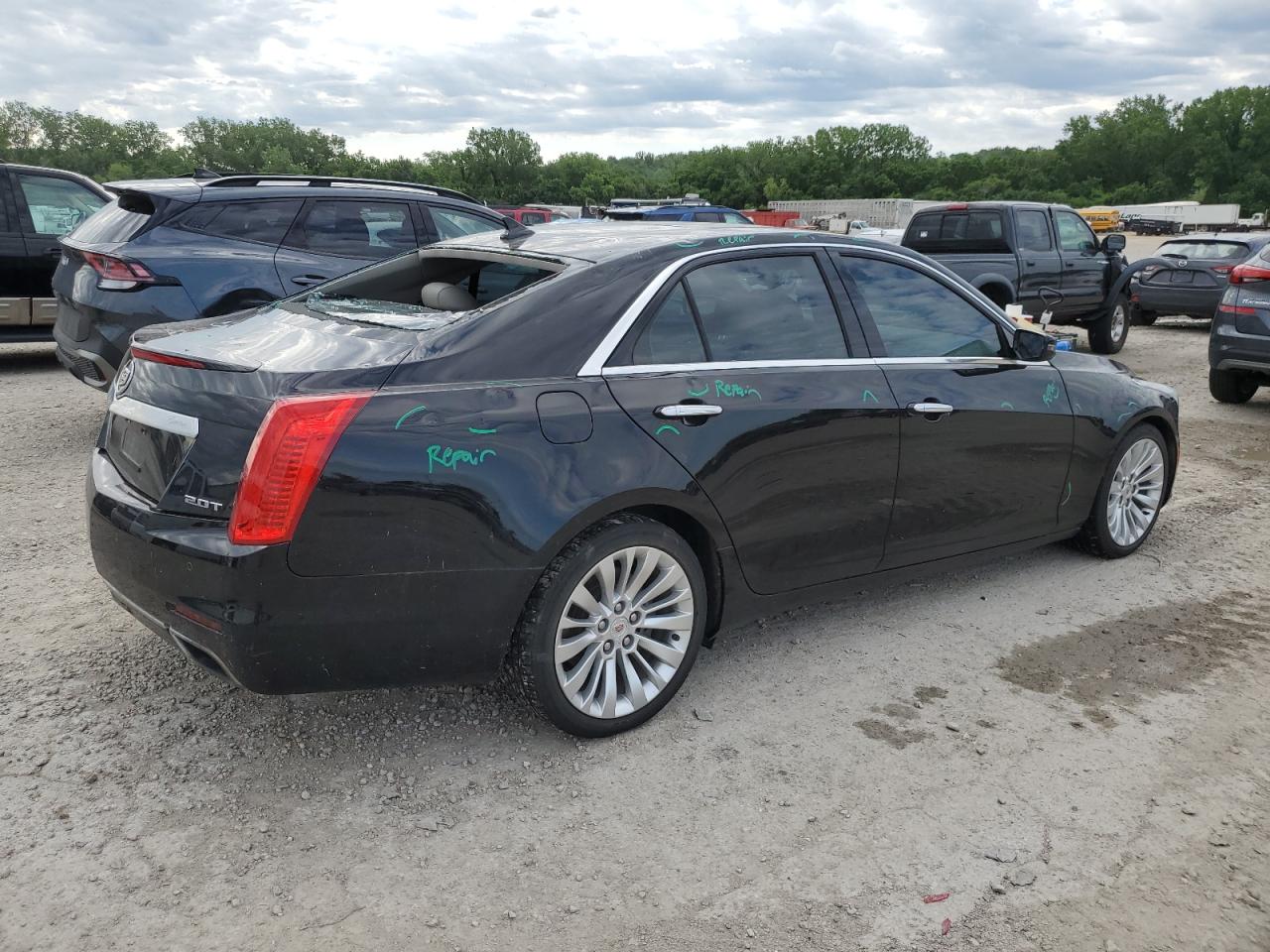 Photo 2 VIN: 1G6AR5SX0E0119078 - CADILLAC CTS 