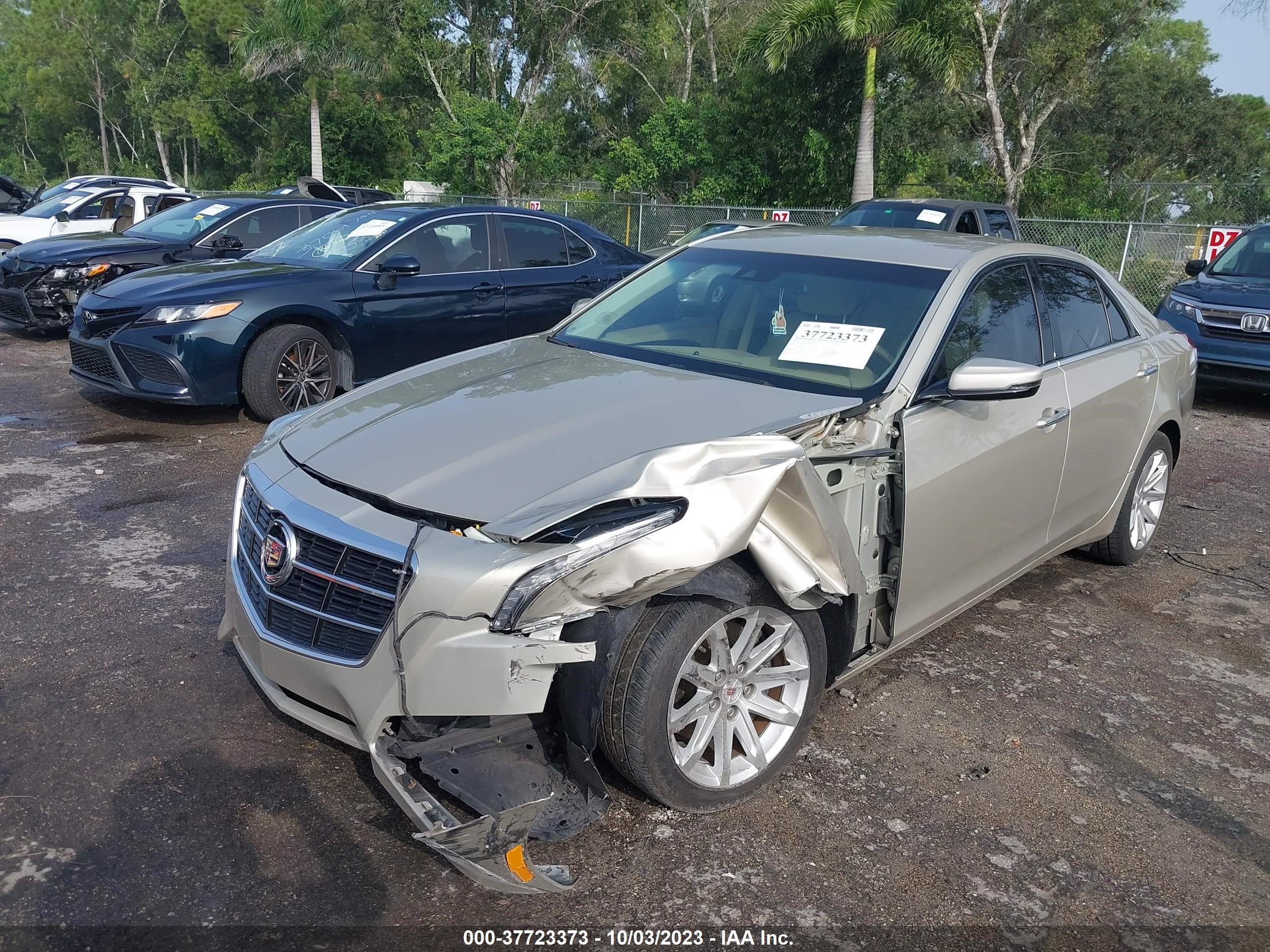 Photo 1 VIN: 1G6AR5SX1E0183520 - CADILLAC CTS 