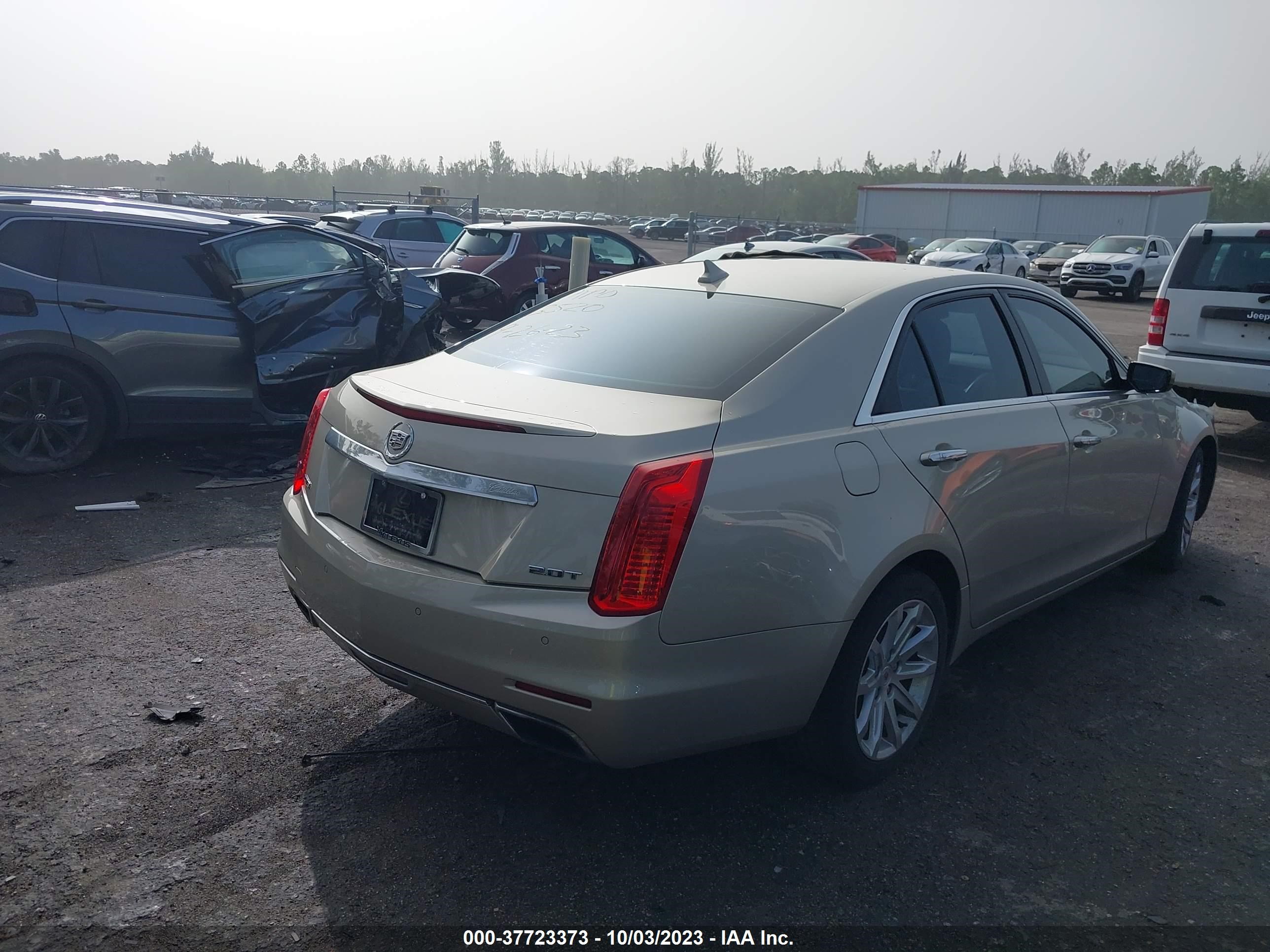 Photo 3 VIN: 1G6AR5SX1E0183520 - CADILLAC CTS 