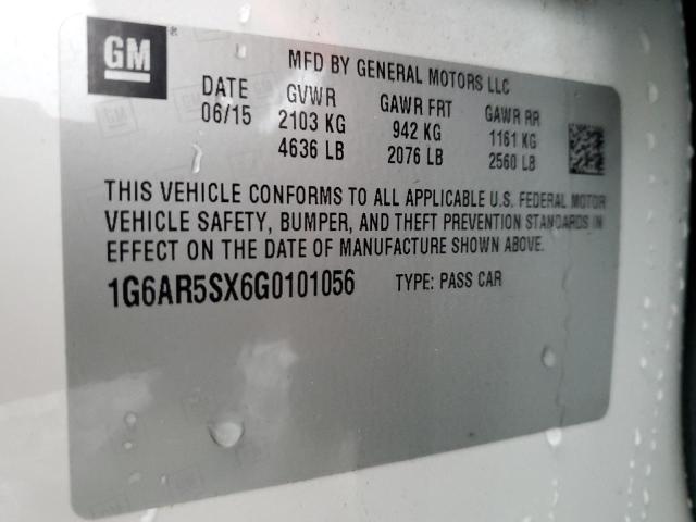 Photo 11 VIN: 1G6AR5SX6G0101056 - CADILLAC CTS LUXURY 