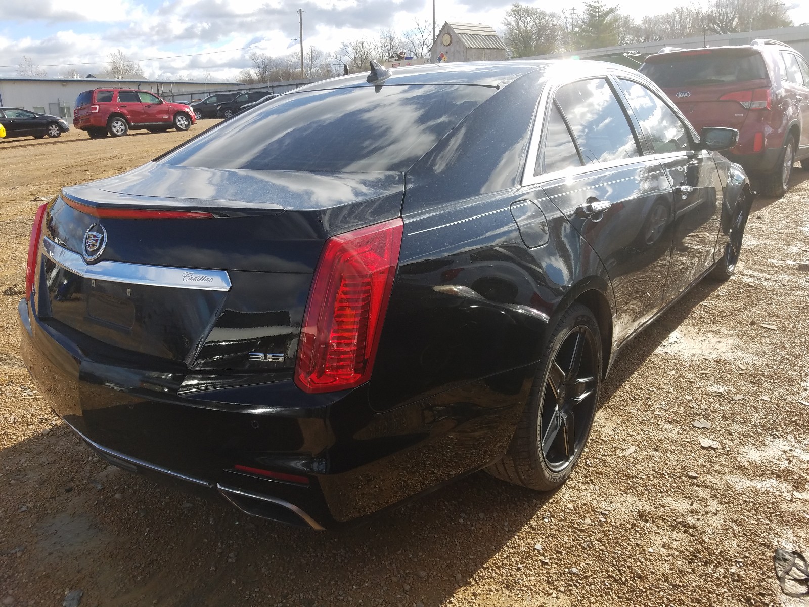 Photo 3 VIN: 1G6AT5S36E0142296 - CADILLAC CTS PREMIU 