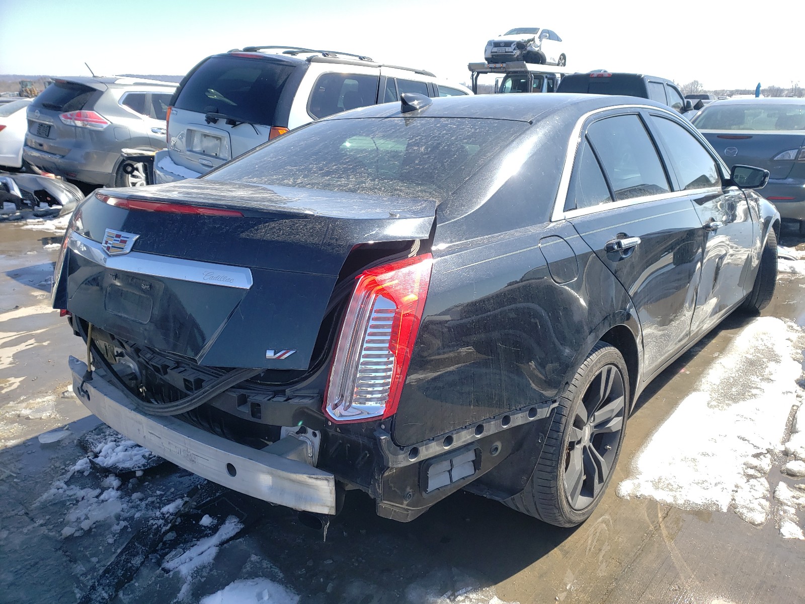 Photo 3 VIN: 1G6AU5S82F0122282 - CADILLAC CTS VSPORT 