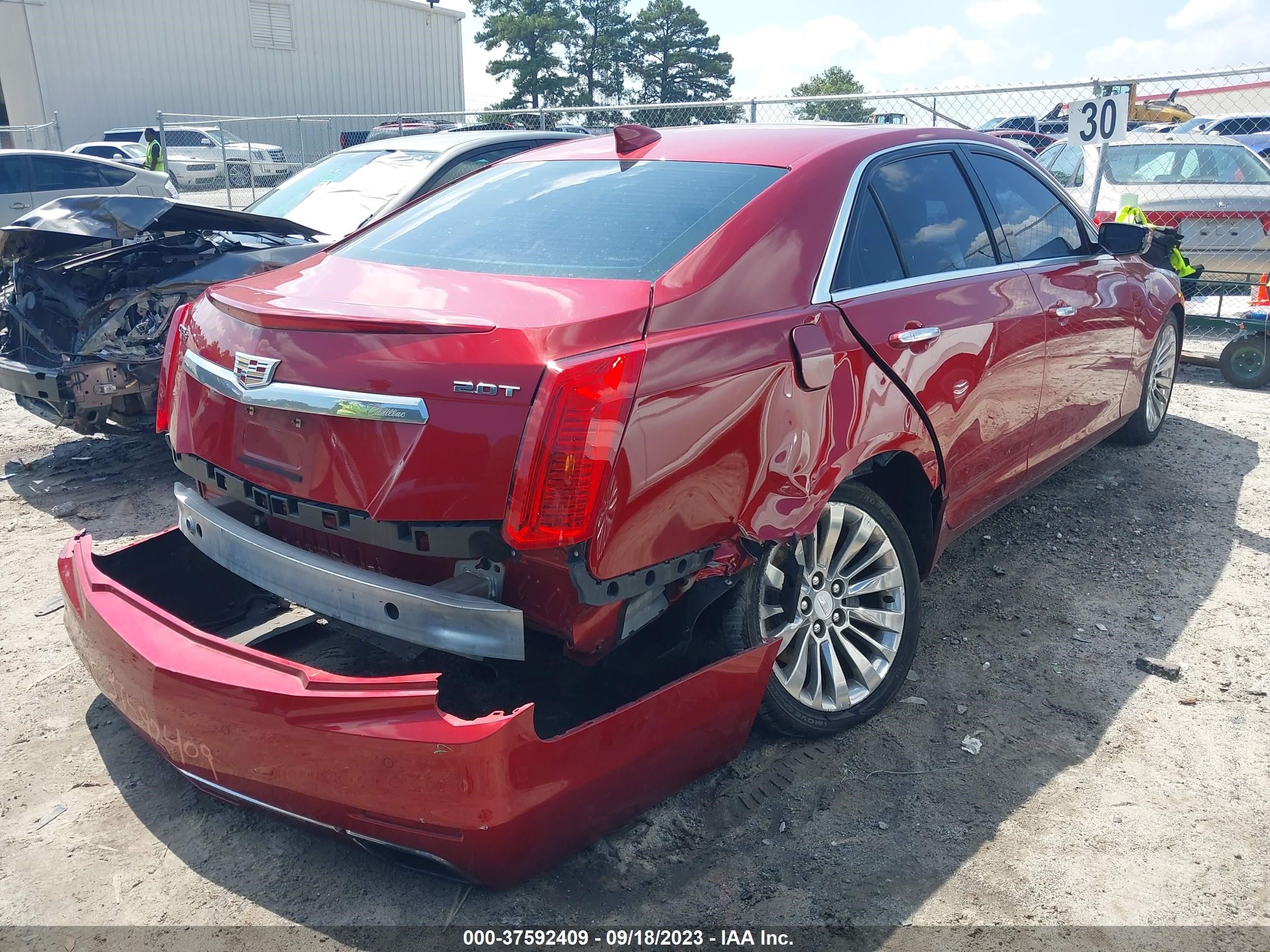 Photo 3 VIN: 1G6AX5SX4G0176134 - CADILLAC CTS 