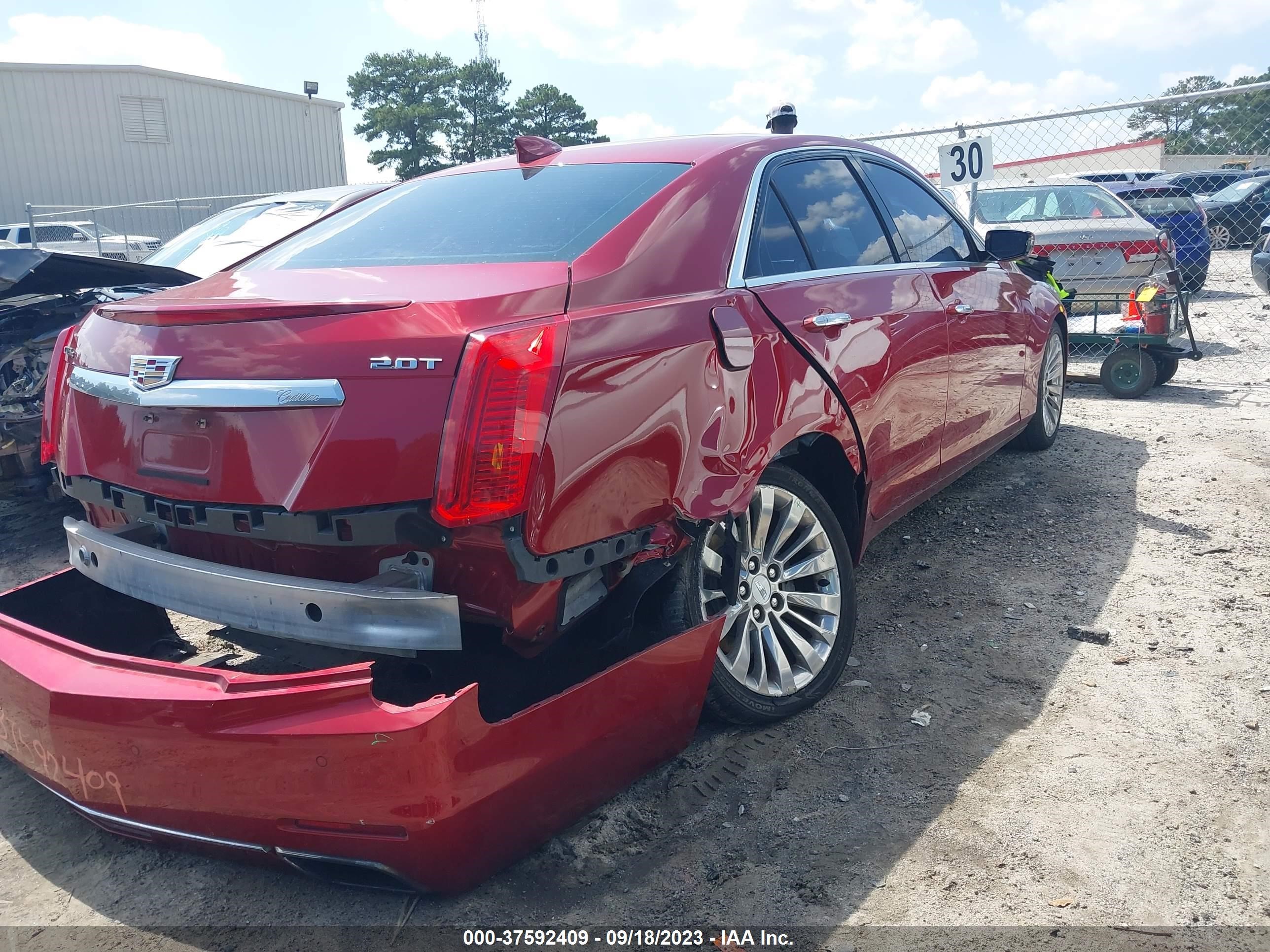 Photo 5 VIN: 1G6AX5SX4G0176134 - CADILLAC CTS 