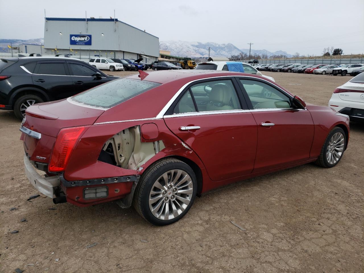 Photo 2 VIN: 1G6AX5SX7E0165349 - CADILLAC CTS 