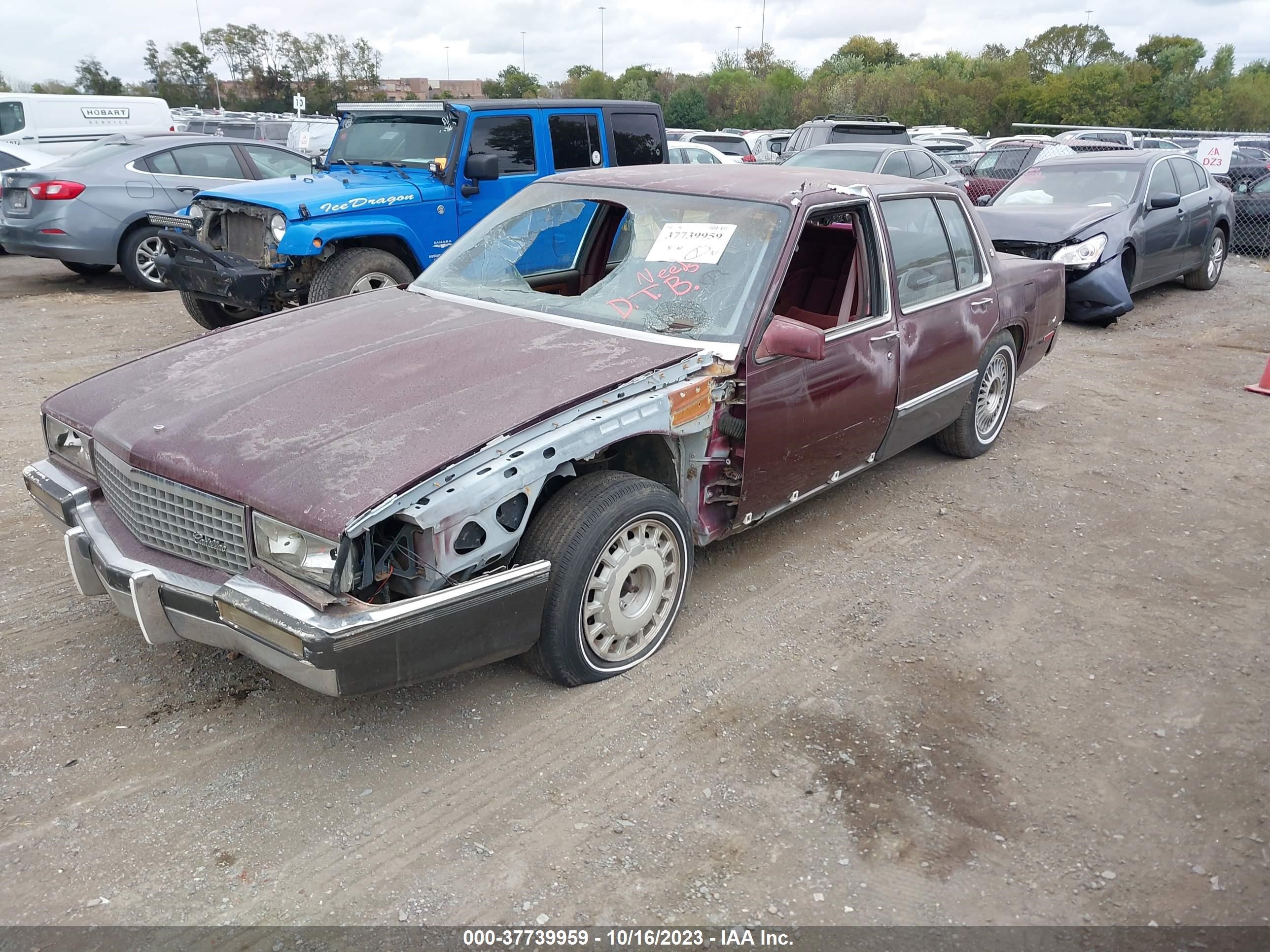 Photo 1 VIN: 1G6CB5153K4268702 - CADILLAC FLEETWOOD 