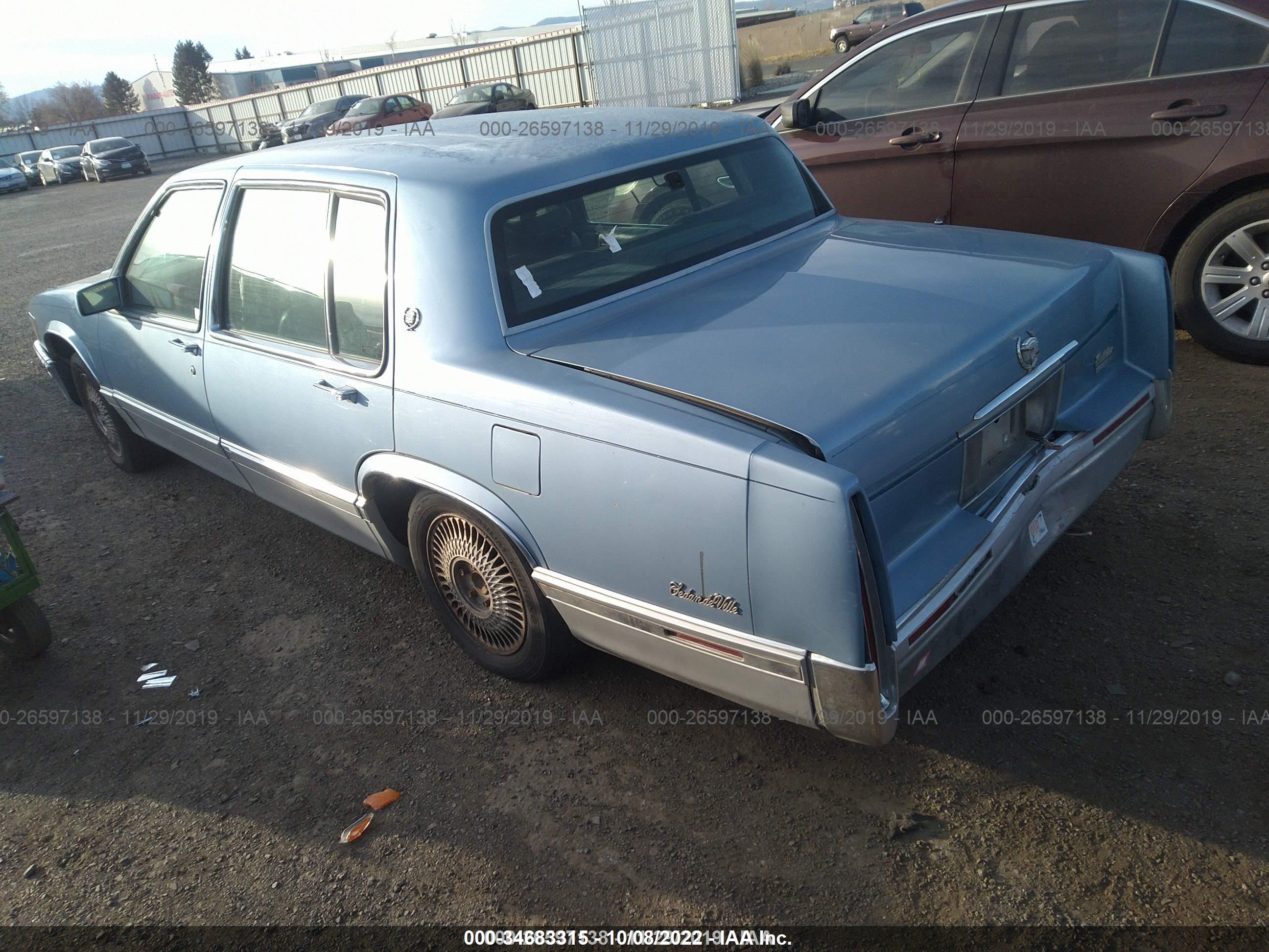 Photo 2 VIN: 1G6CD53B7N4279882 - CADILLAC DE VILLE 