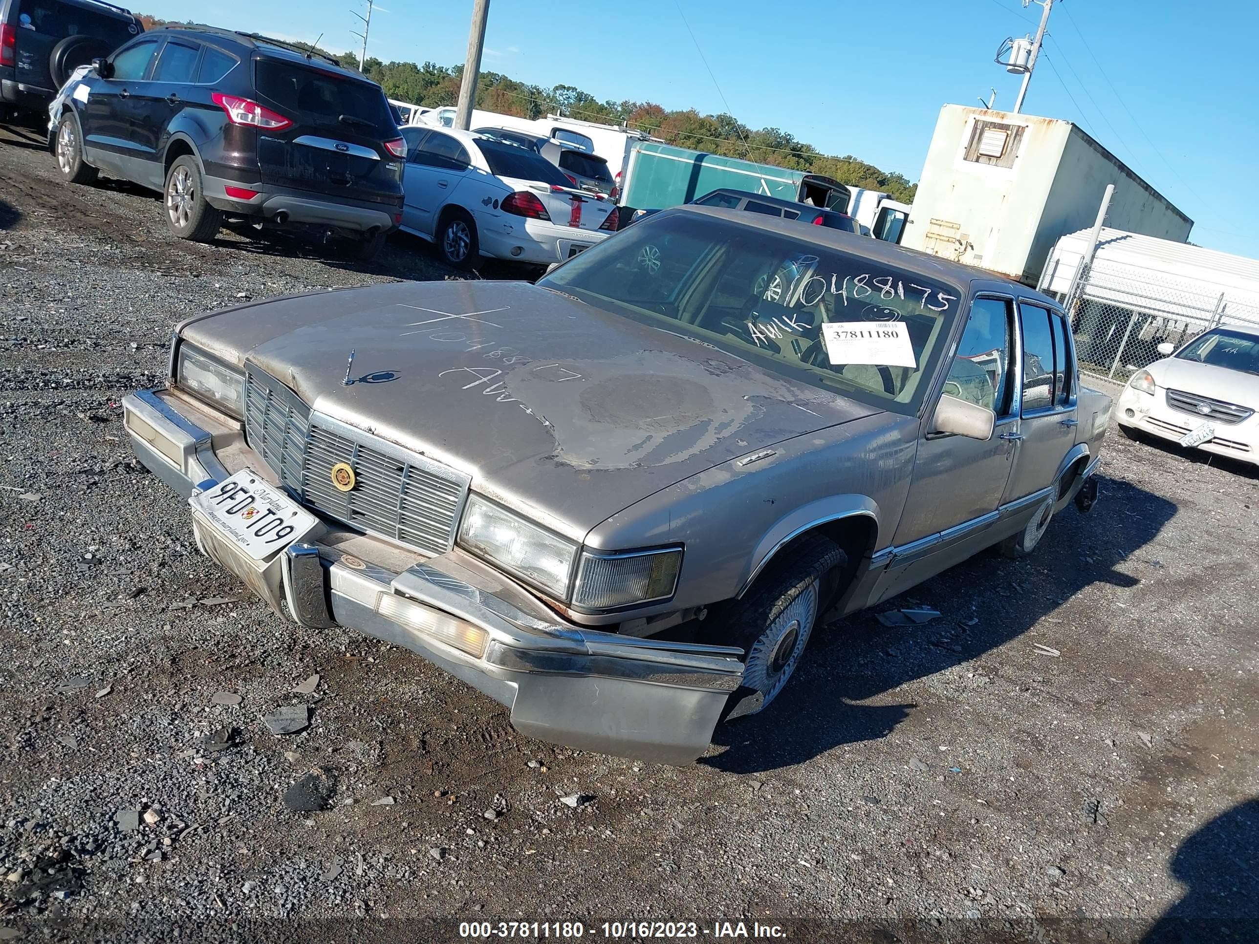 Photo 1 VIN: 1G6CD53BXM4308497 - CADILLAC DE VILLE 