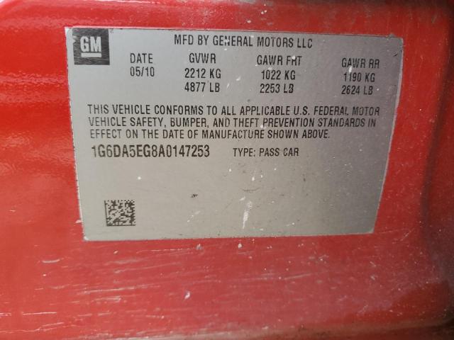 Photo 11 VIN: 1G6DA5EG8A0147253 - CADILLAC CTS 