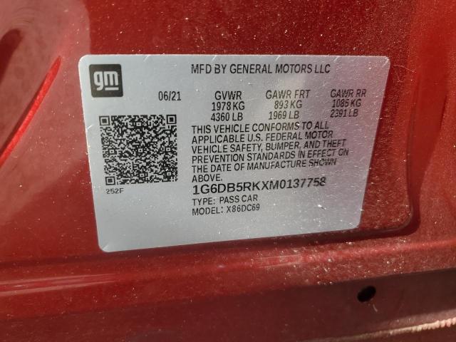 Photo 11 VIN: 1G6DB5RKXM0137758 - CADILLAC CT4 PREMIU 