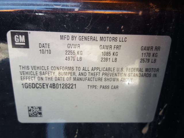 Photo 9 VIN: 1G6DC5EY4B0128221 - CADILLAC CTS 