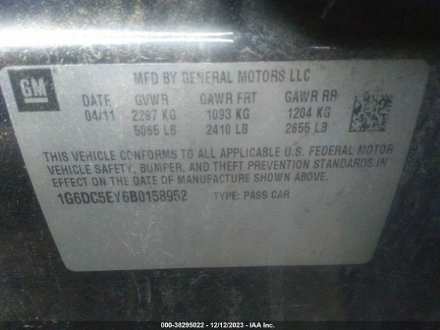 Photo 8 VIN: 1G6DC5EY6B0158952 - CADILLAC CTS 