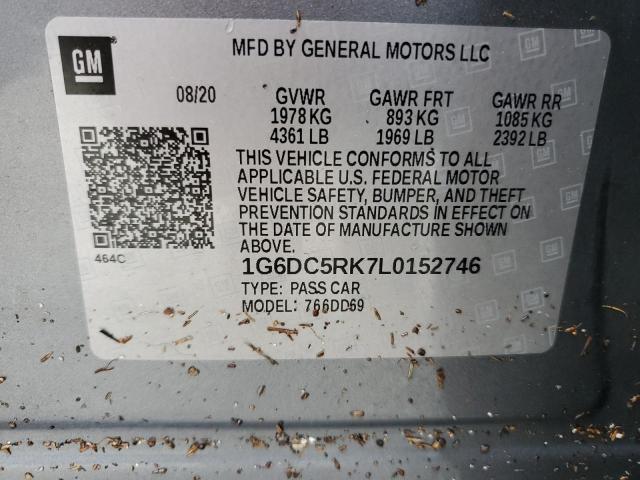 Photo 12 VIN: 1G6DC5RK7L0152746 - CADILLAC CT4 SPORT 