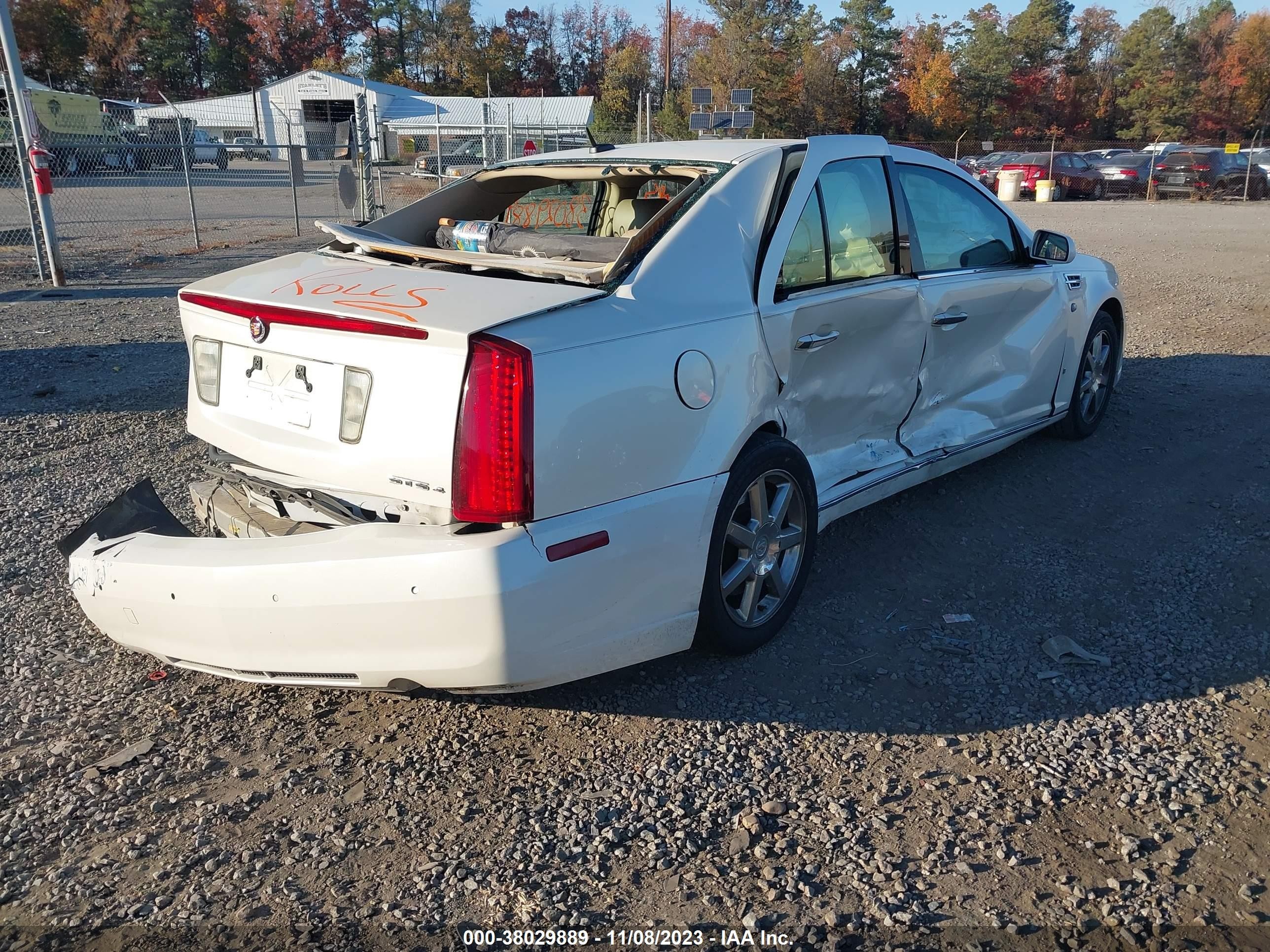 Photo 3 VIN: 1G6DD67V480174615 - CADILLAC STS 