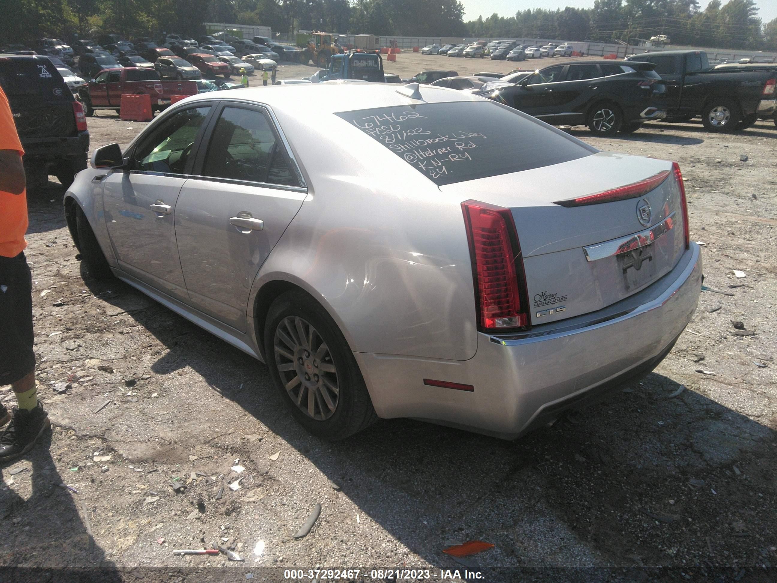 Photo 2 VIN: 1G6DE5E53D0103345 - CADILLAC CTS 