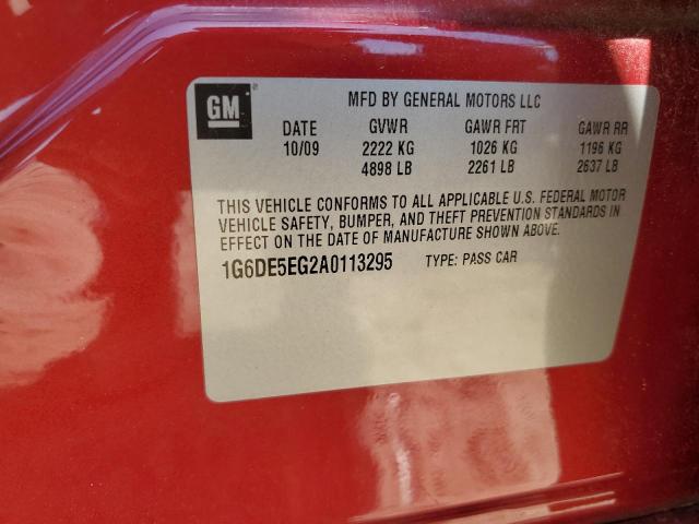 Photo 11 VIN: 1G6DE5EG2A0113295 - CADILLAC CTS 