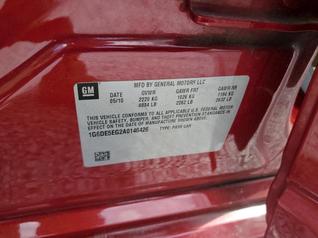 Photo 11 VIN: 1G6DE5EG2A0146426 - CADILLAC CTS LUXURY 