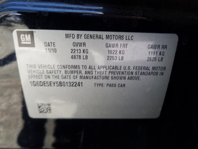 Photo 9 VIN: 1G6DE5EY5B0132241 - CADILLAC CTS LUXURY 