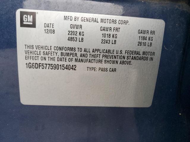 Photo 12 VIN: 1G6DF577590154042 - CADILLAC CTS 