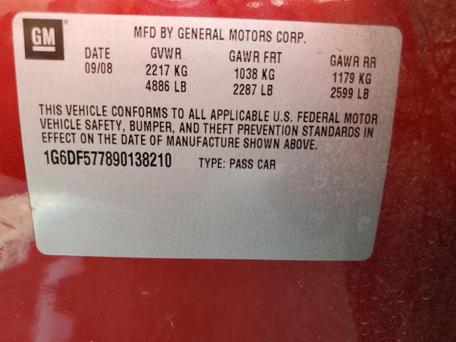 Photo 11 VIN: 1G6DF577890138210 - CADILLAC CTS 