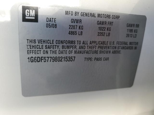 Photo 11 VIN: 1G6DF577980215357 - CADILLAC CTS 