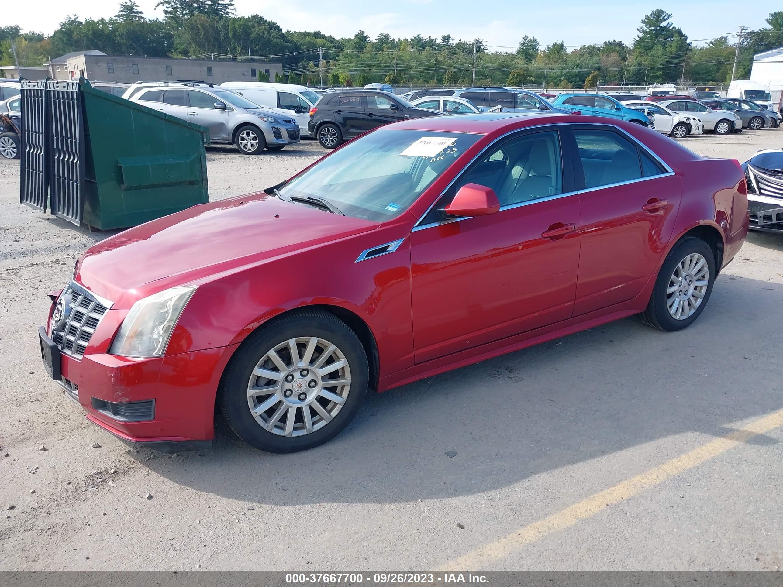 Photo 1 VIN: 1G6DG5E54C0104755 - CADILLAC CTS 