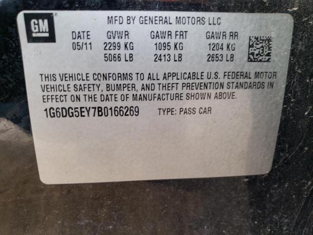 Photo 12 VIN: 1G6DG5EY7B0166269 - CADILLAC CTS 