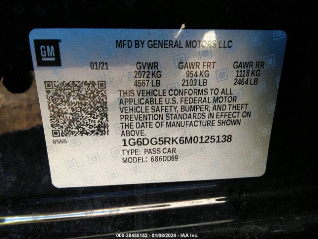 Photo 8 VIN: 1G6DG5RK6M0125138 - CADILLAC CT4 