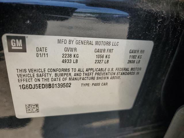 Photo 12 VIN: 1G6DJ5ED8B0139502 - CADILLAC CTS PERFOR 