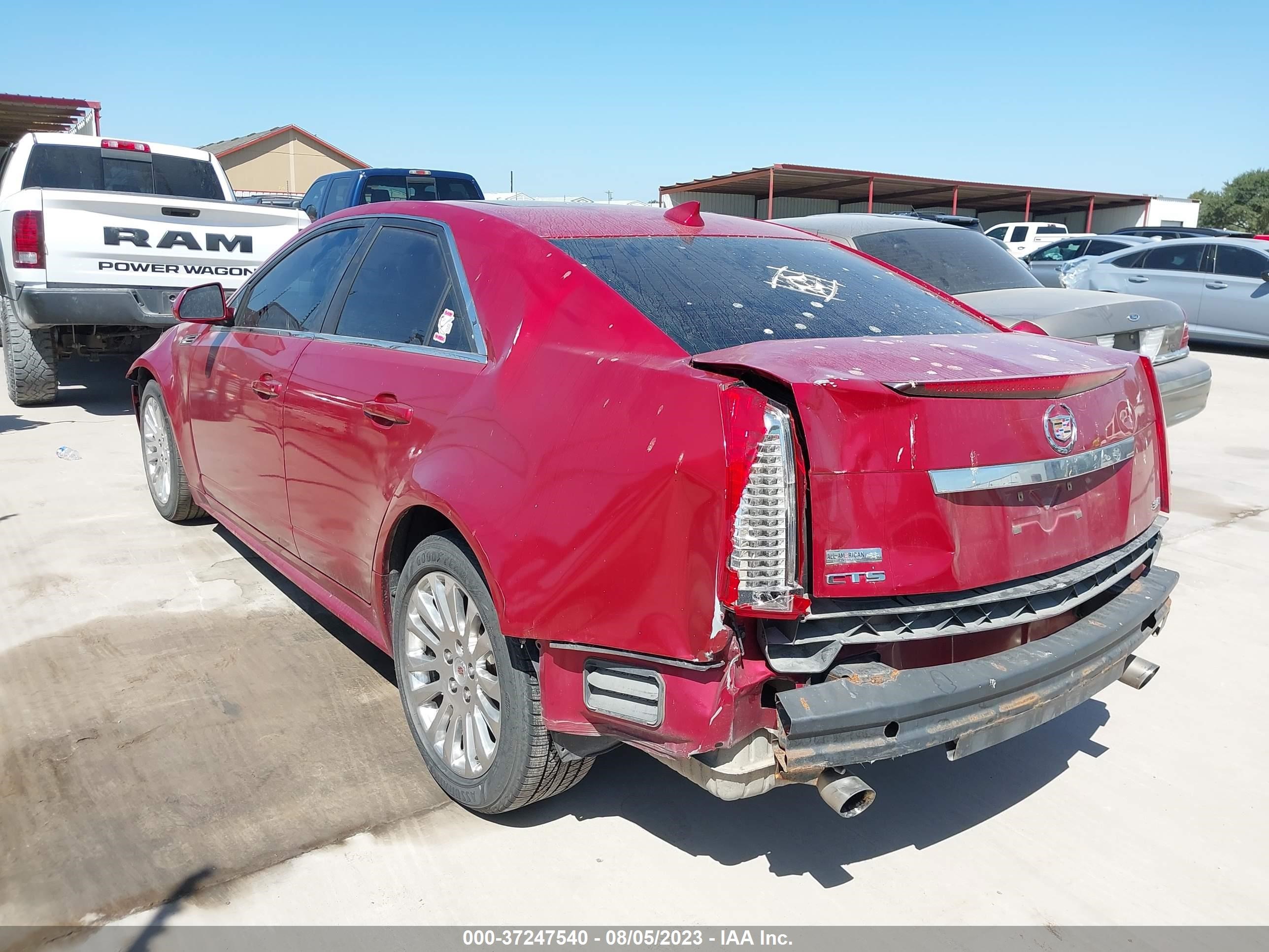 Photo 2 VIN: 1G6DK5EV8A0138693 - CADILLAC CTS 