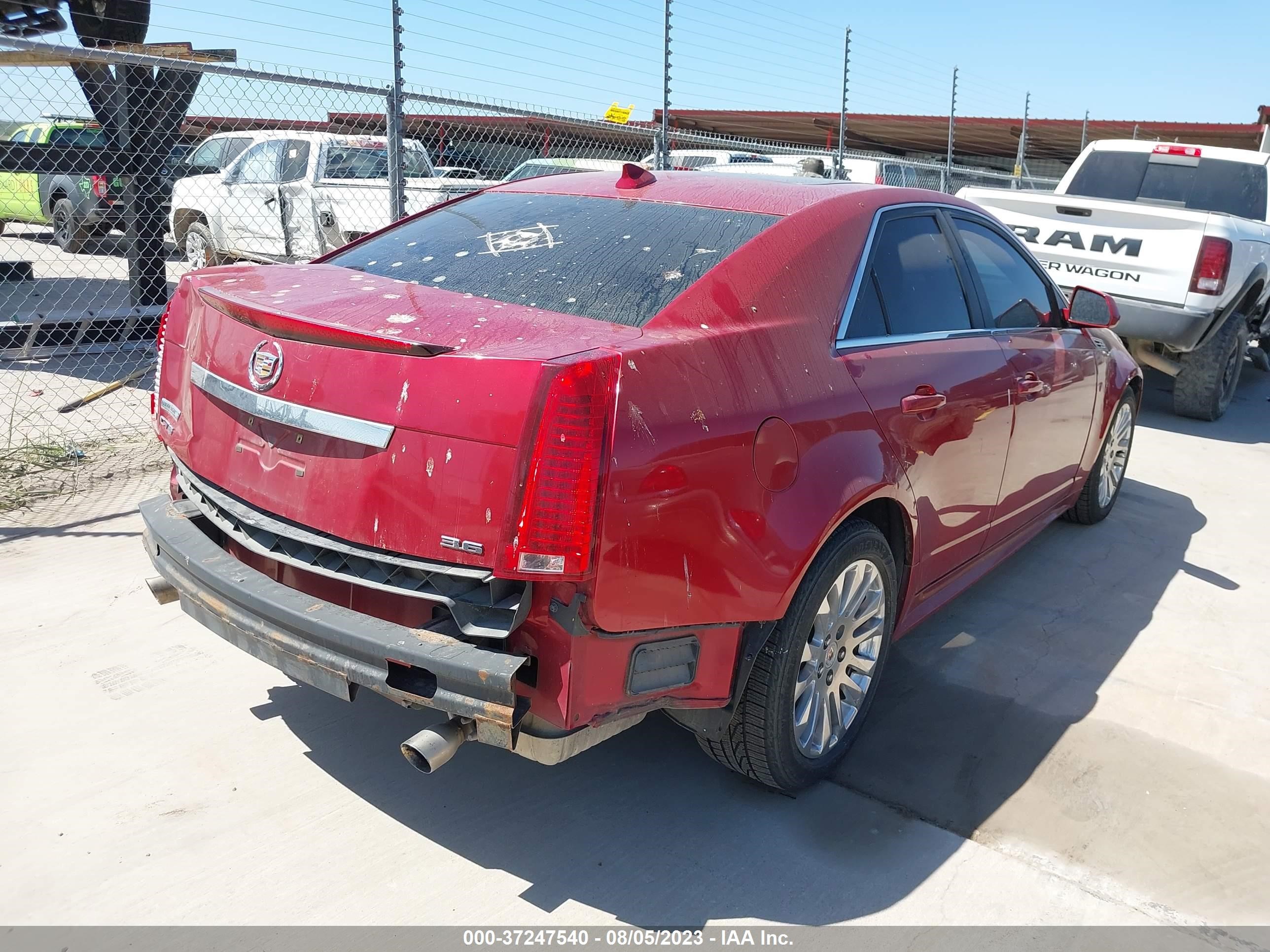 Photo 3 VIN: 1G6DK5EV8A0138693 - CADILLAC CTS 