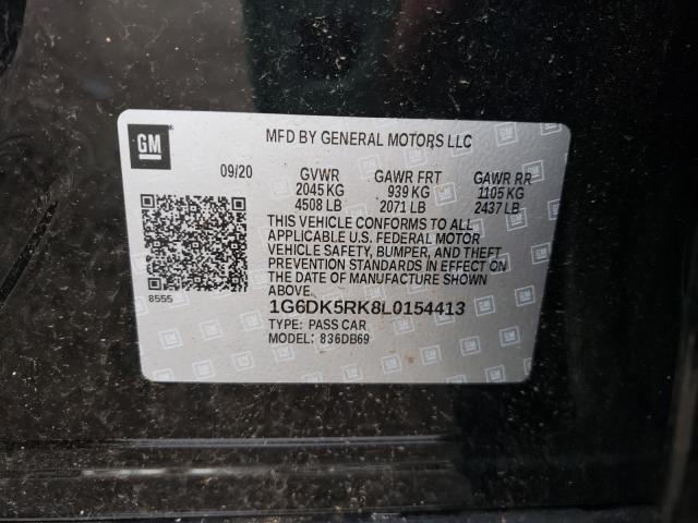 Photo 9 VIN: 1G6DK5RK8L0154413 - CADILLAC CT4 LUXURY 