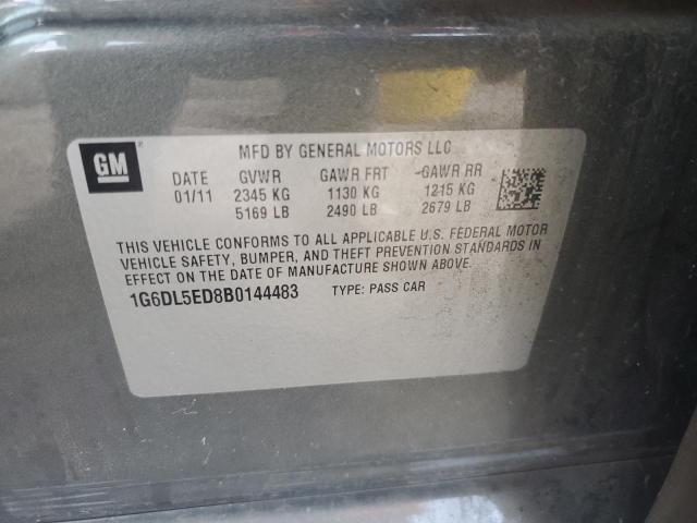 Photo 11 VIN: 1G6DL5ED8B0144483 - CADILLAC CTS PERFOR 