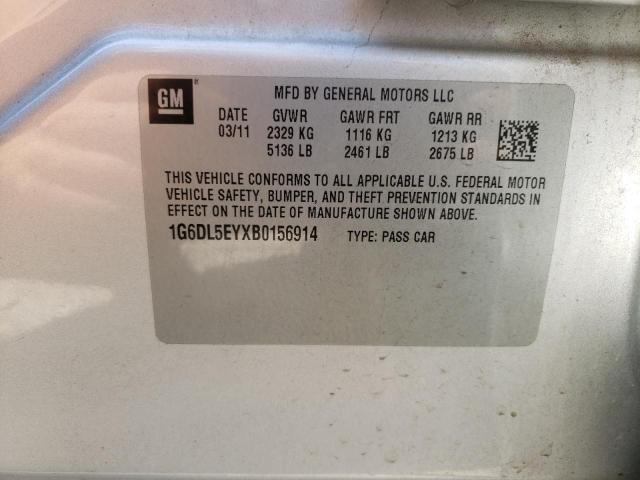 Photo 9 VIN: 1G6DL5EYXB0156914 - CADILLAC CTS PERFOR 