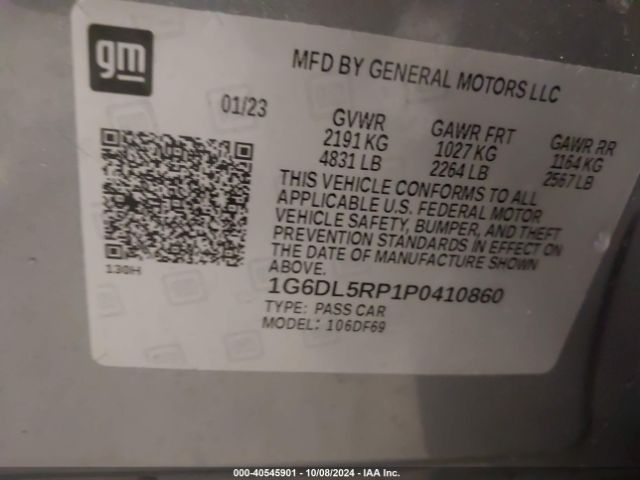 Photo 8 VIN: 1G6DL5RP1P0410860 - CADILLAC CT4 