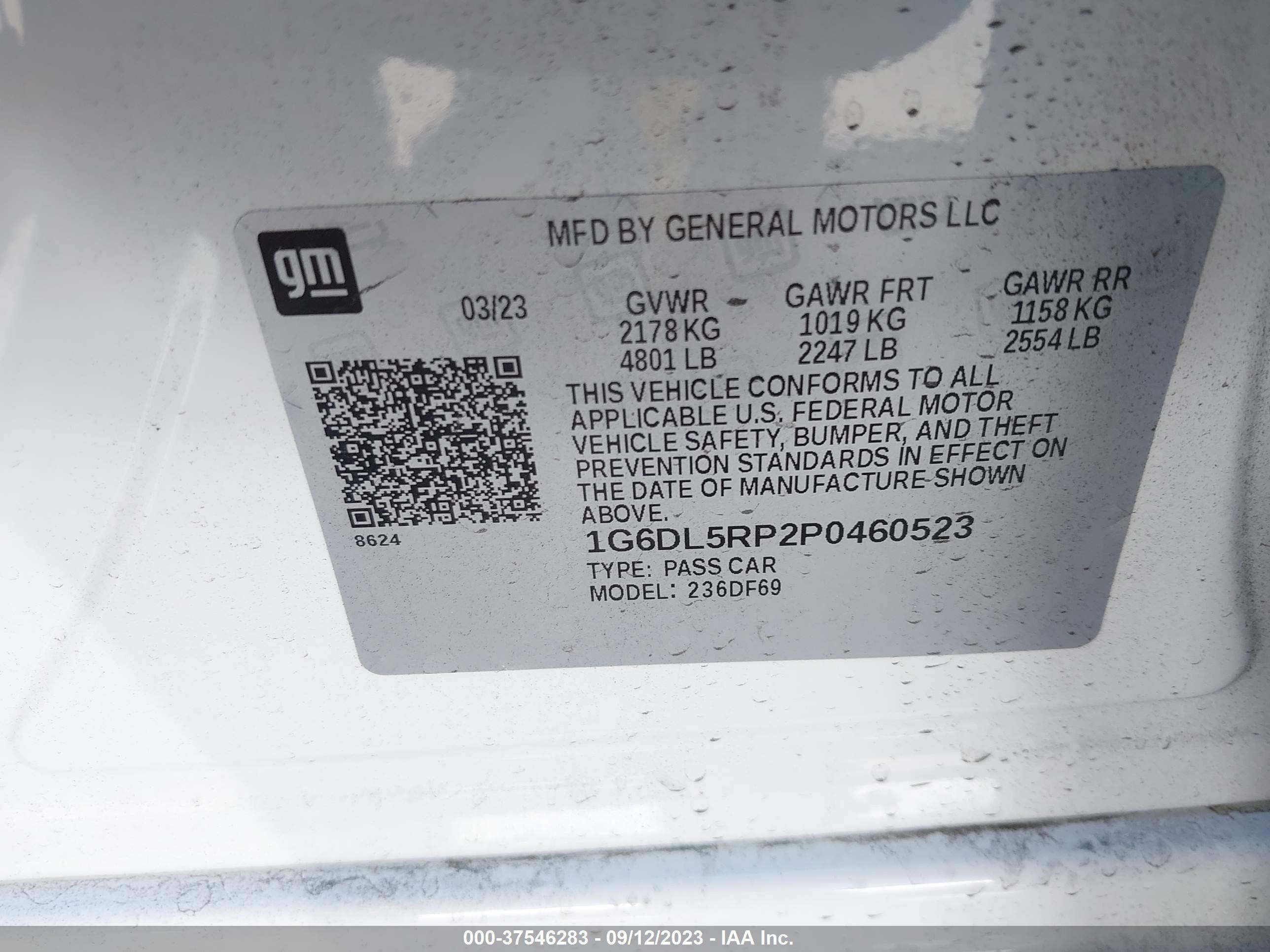 Photo 8 VIN: 1G6DL5RP2P0460523 - CADILLAC CT4-V 