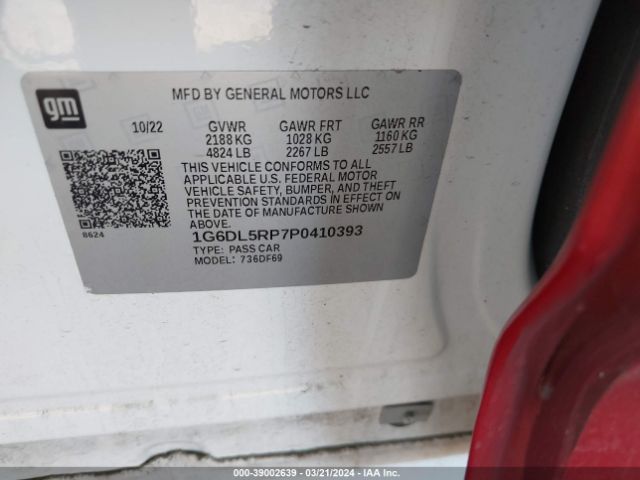 Photo 8 VIN: 1G6DL5RP7P0410393 - CADILLAC CT4-V 