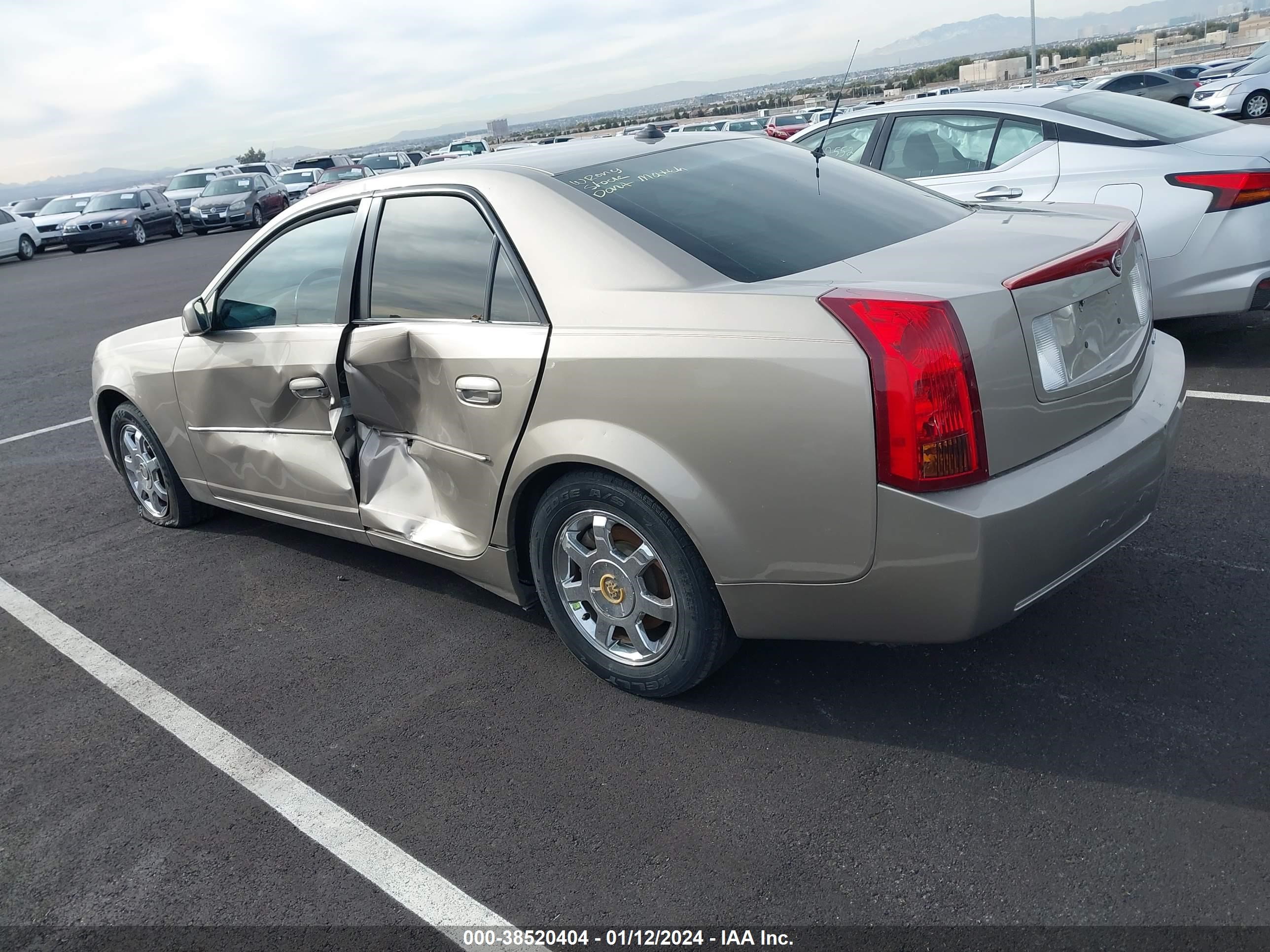 Photo 2 VIN: 1G6DM577040151225 - CADILLAC CTS 