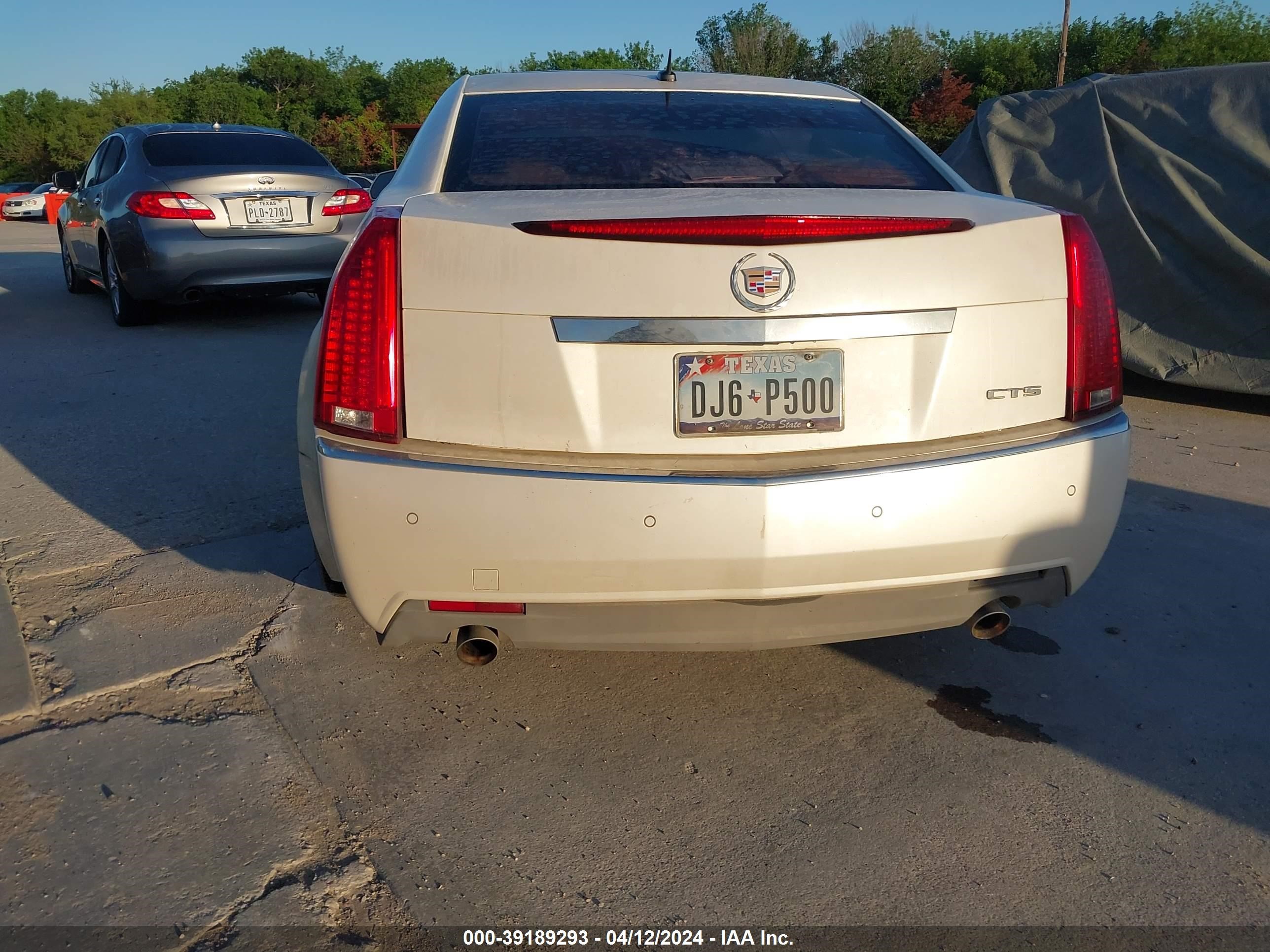 Photo 2 VIN: 1G6DM577080107148 - CADILLAC CTS 