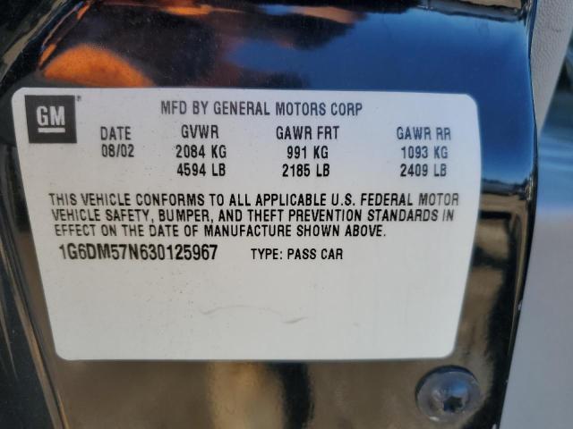 Photo 11 VIN: 1G6DM57N630125967 - CADILLAC CTS 