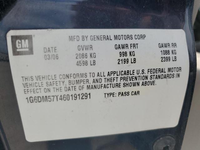 Photo 11 VIN: 1G6DM57T460191291 - CADILLAC CTS 