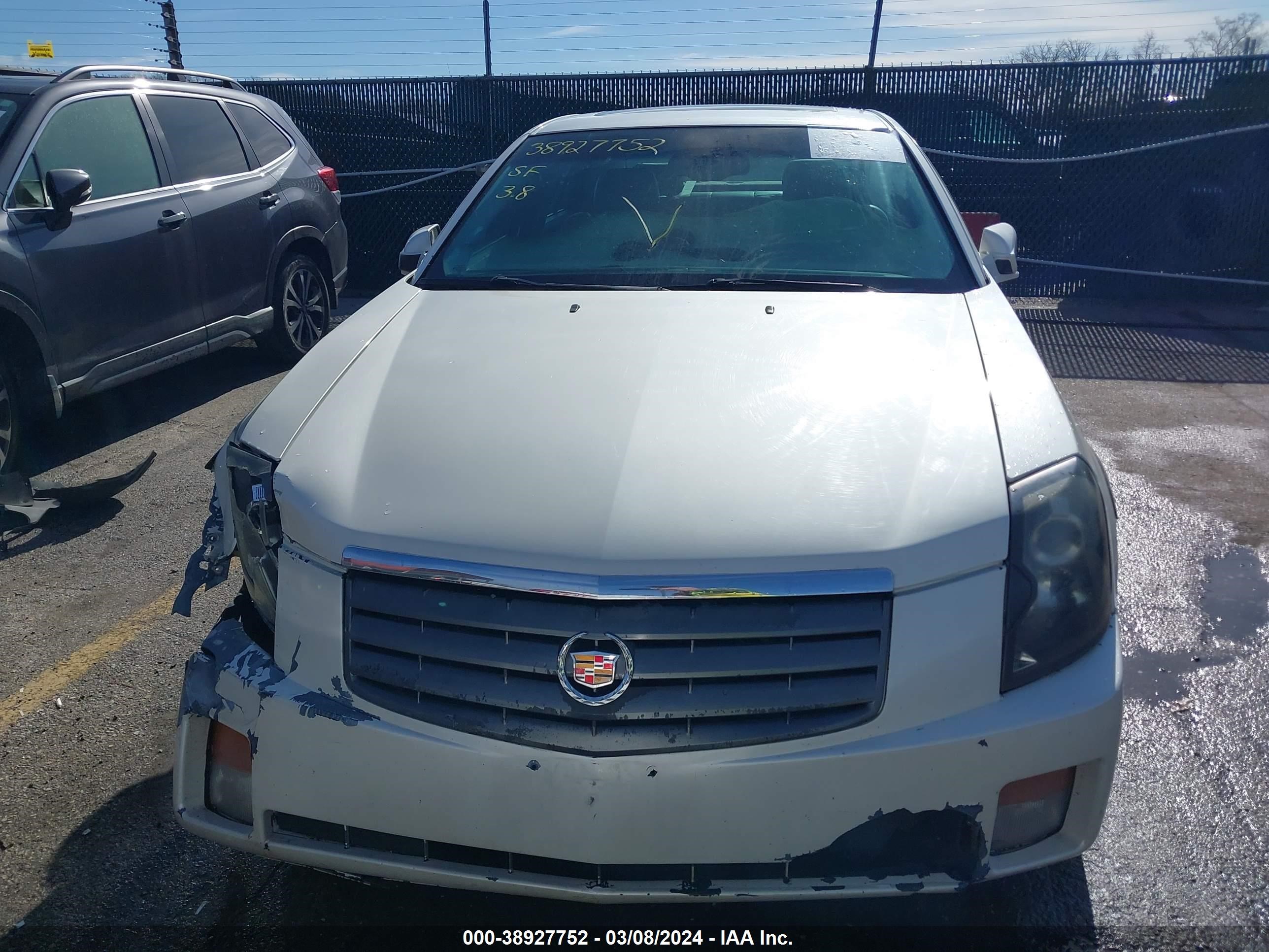 Photo 12 VIN: 1G6DM57T870108138 - CADILLAC CTS 