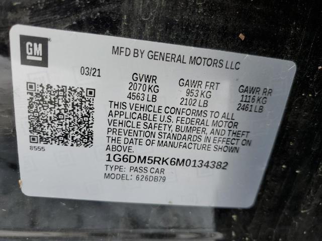 Photo 12 VIN: 1G6DM5RK6M0134382 - CADILLAC CT5 LUXURY 