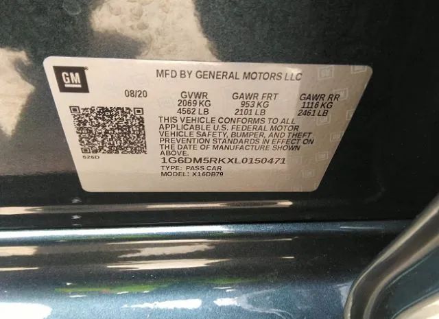 Photo 8 VIN: 1G6DM5RKXL0150471 - CADILLAC CT5 