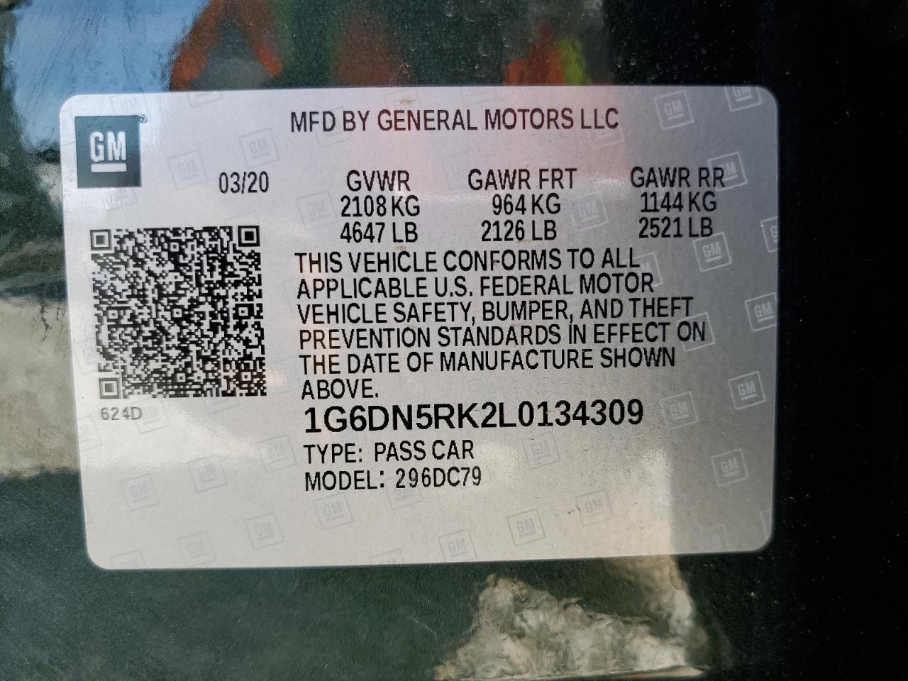 Photo 11 VIN: 1G6DN5RK2L0134309 - CADILLAC CT5 