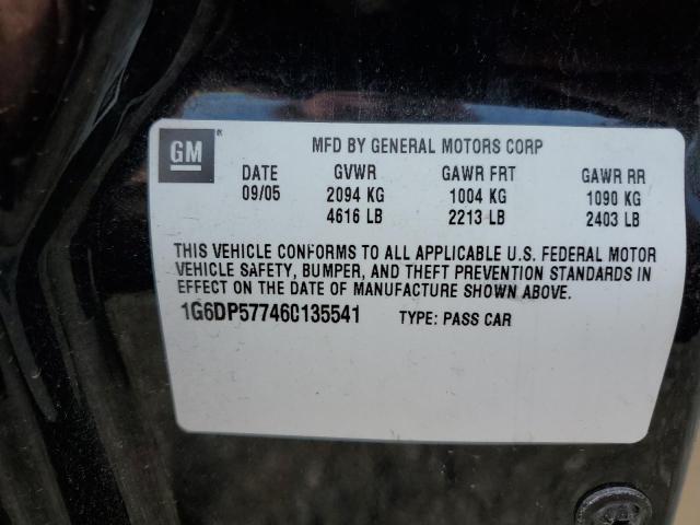 Photo 12 VIN: 1G6DP577460135541 - CADILLAC CTS HI FEA 