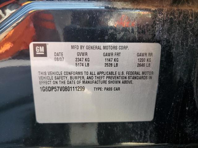 Photo 12 VIN: 1G6DP57V080111299 - CADILLAC CTS 