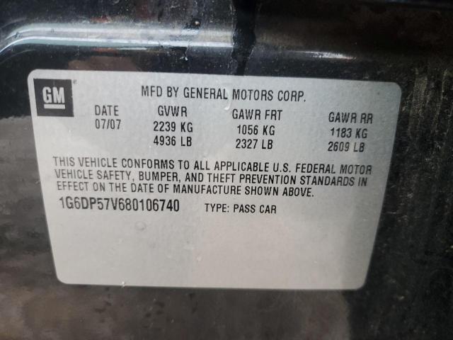 Photo 12 VIN: 1G6DP57V680106740 - CADILLAC CTS HI FEA 