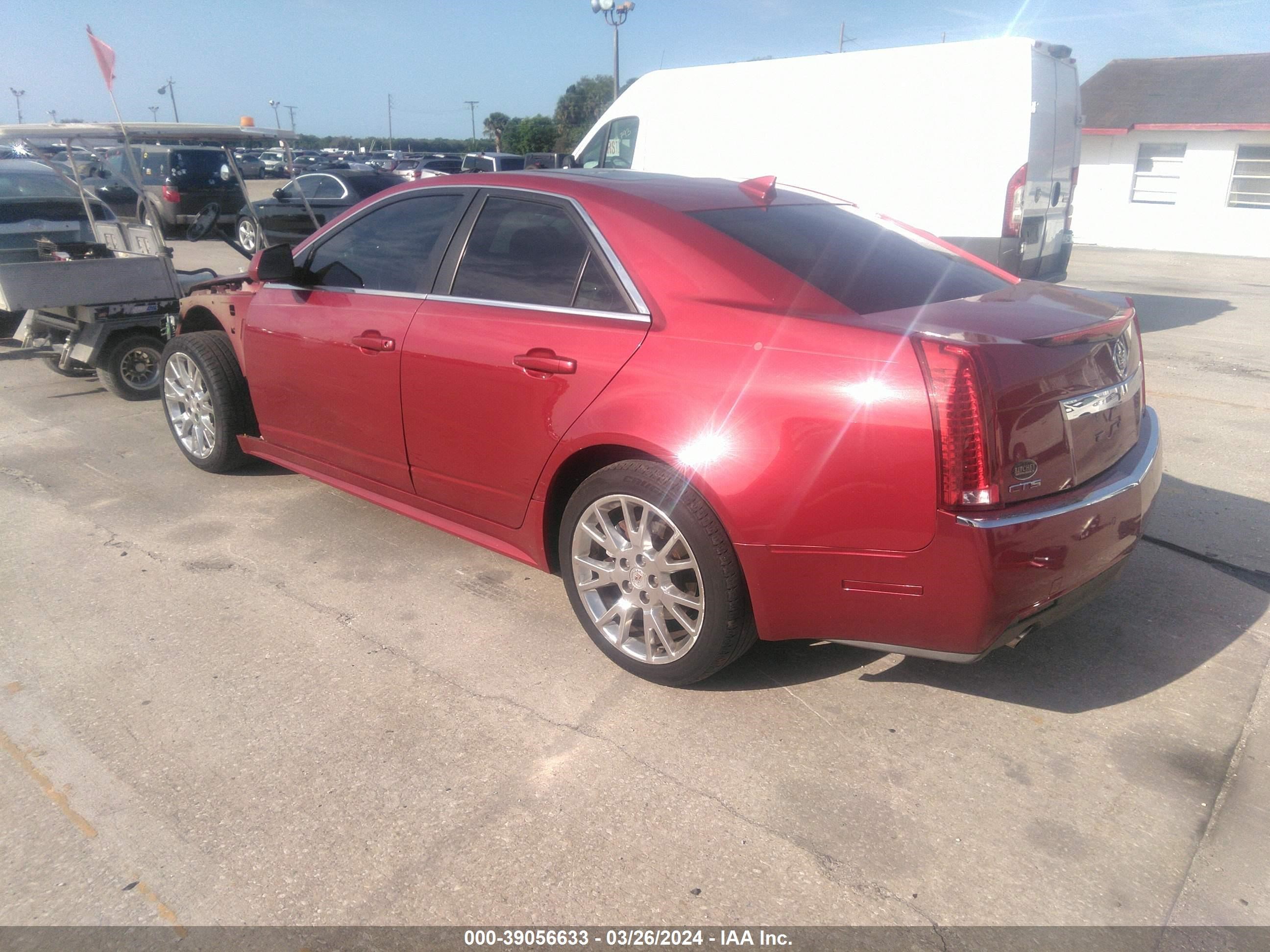 Photo 2 VIN: 1G6DP5E38C0136655 - CADILLAC CTS 